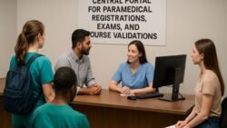 Central Portal for Paramedical Registrations, Exams, and Course Validations